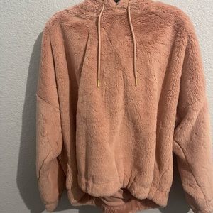 Express sherpa hoodie